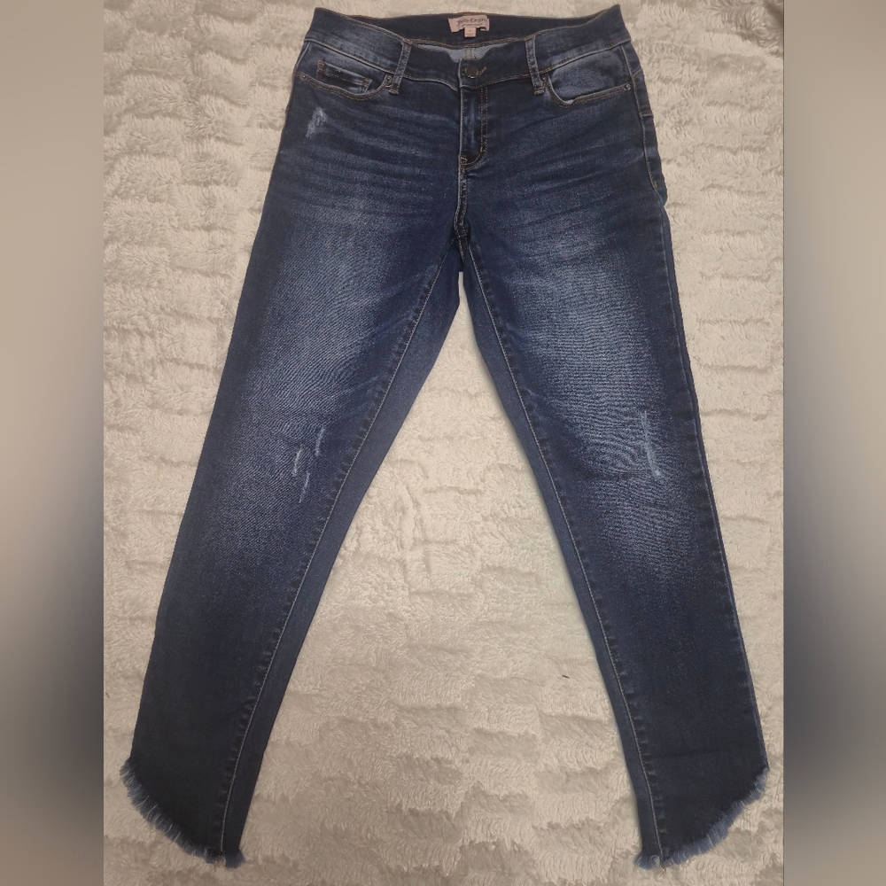 Juicy Couture Deep Blue‎ Cropped Jeans